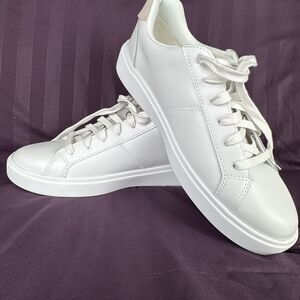 Cole Haan Grand Crosscourt Coaster Sneakers White Leather W32149 Womens Size 9.5